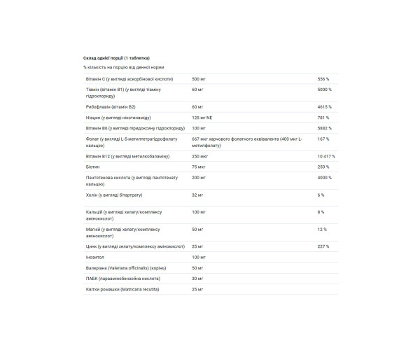 Mega-Stress - 60 tabs