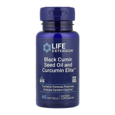 Black Cumin Seed Oil and Curcumin Elite™ - 60 softgels