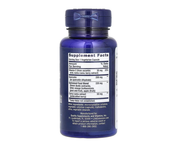 Optimized Quercetin 250 mg - 60 vcaps
