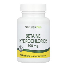 Betaine Hydrochloride 600mg - 90 tabs