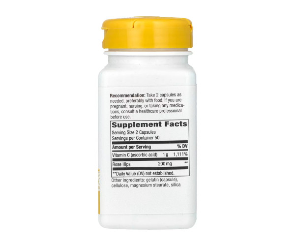 Vitamin C Rose Hips - 100 caps