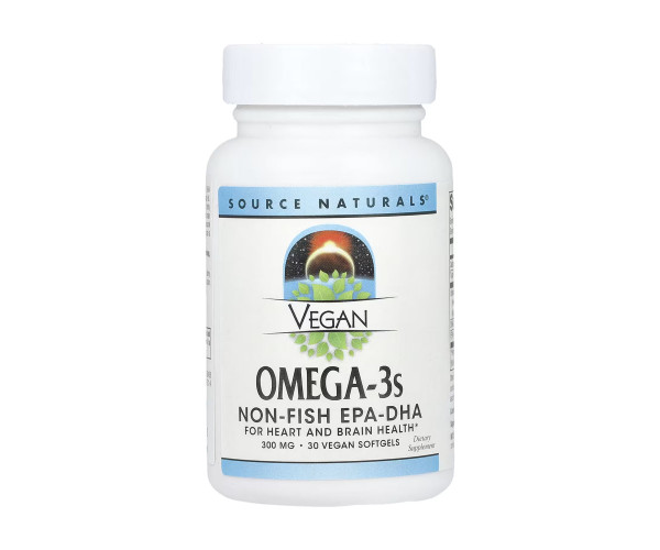 Vegan Omega-3s EPA-DHA 300 mg - 30 softgels