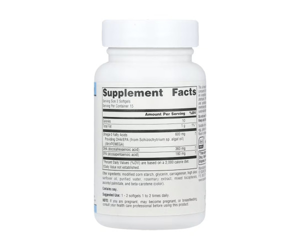 Vegan Omega-3s EPA-DHA 300 mg - 30 softgels