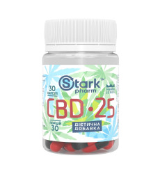 Stark CBD 25mg - 30 caps
