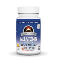 Sleep Science® Melatonin Complex™ 3 mg - 50 lozenges Orange