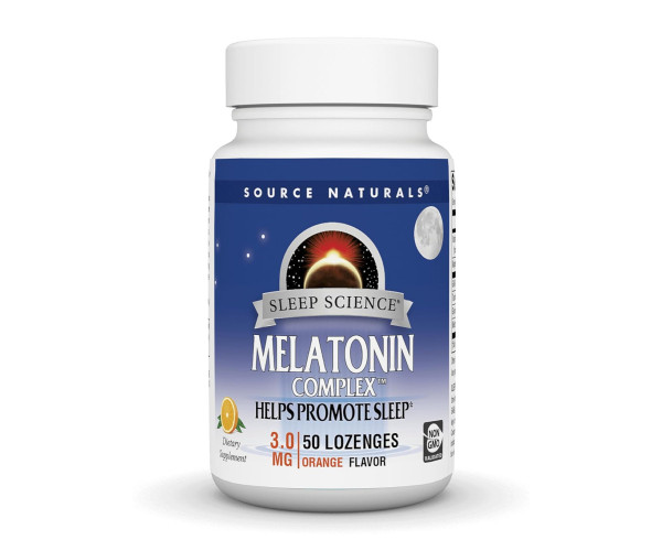 Sleep Science® Melatonin Complex™ 3 mg - 50 lozenges Orange