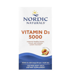 Vitamin D3 5000 - 120 mini softgels