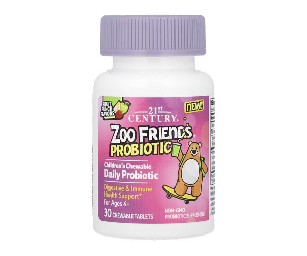 Zoo Friends Probiotic - 30 chewable tabs (До 09.26)