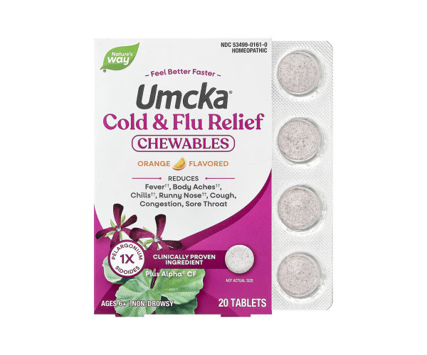 Cold + Flu Relief - 20 tabs Orange