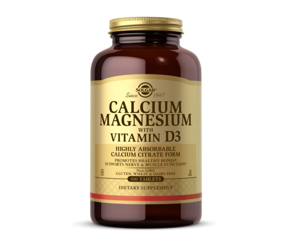 Calcium Magnesium with Vitamin D3 - 300 tabs