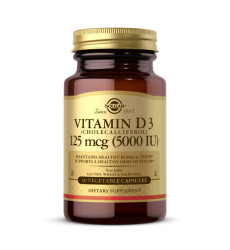 Vitamin D3 (Cholecalciferol) 125 mcg (5,000 IU) - 60 vcaps