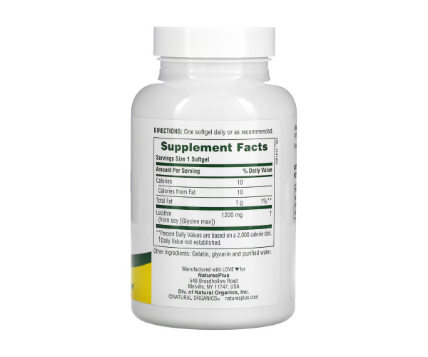 Lecithin 1200 mg - 90 softgels