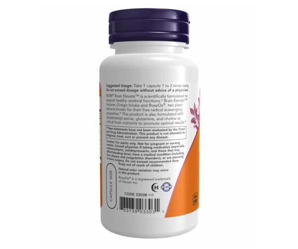 Brain Elevate Formula - 120 vcaps