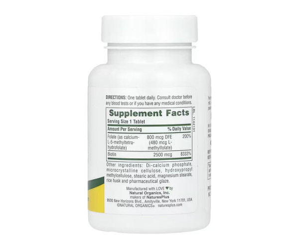 Biotin & Folate - 30 tabs