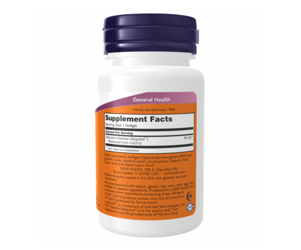 CoQH-CF Ubiquinol - 60 sgels