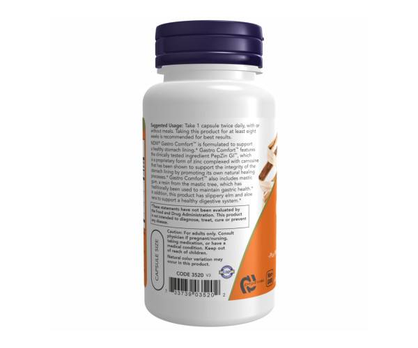 Gastro Comfort With Pepzin Gi - 60 vcaps