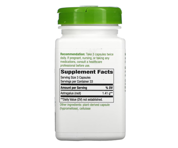 Astragalus Root - 100 vcaps