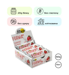 Forma Bar - 12x60g Strawberry yogurt
