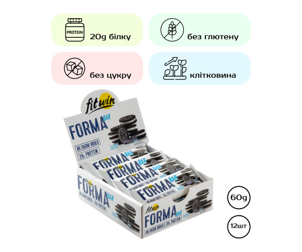 Forma Bar - 12x60g Cookies and Cream