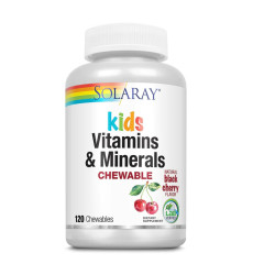 Kids Vitamins & Minerals - 120 chewables Black Cherry