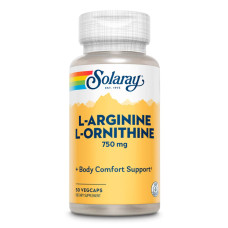 L-Arginine L-Ornithine 750mg - 50 vcaps