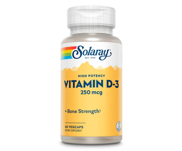 Super Strength Vitamin D-3 250mcg - 60 vcaps