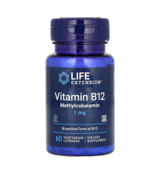 Vitamin B12 Methylcobalamin 1 mg - 60 vcaps