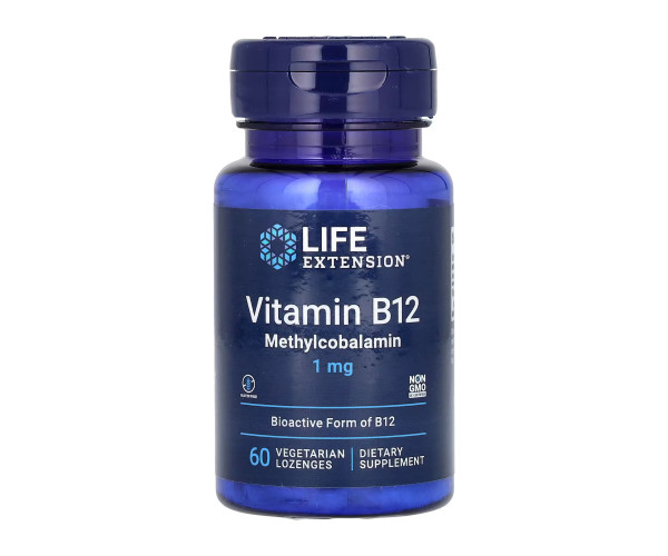 Vitamin B12 Methylcobalamin 1 mg - 60 vcaps