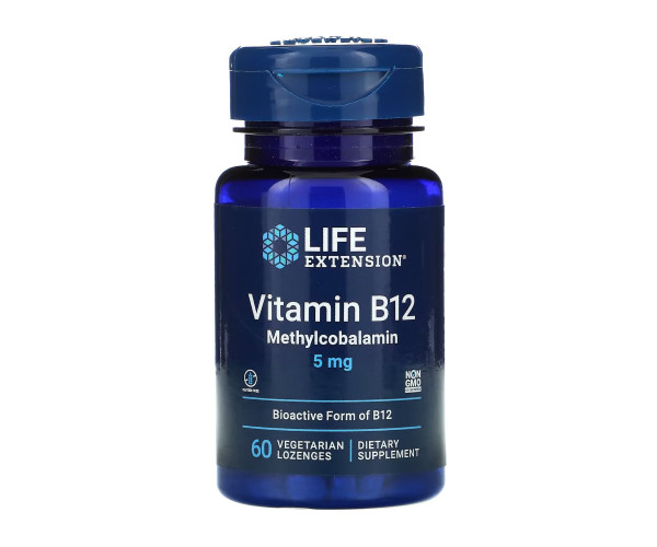 Vitamin B12 Methylcobalamin 5 mg - 60 vcaps