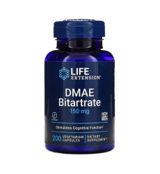 DMAE Bitartrate 150mg - 200 vcaps