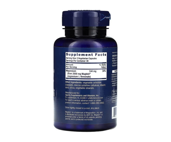 Neuro-Mag® Magnesium L-Threonate - 90 vcaps