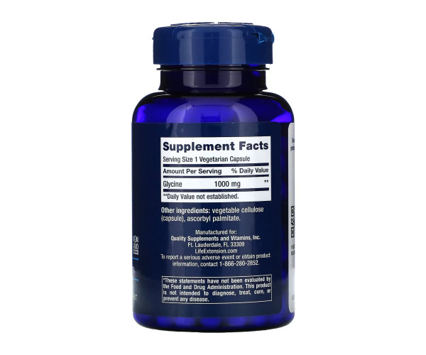 Glycine 1000 mg - 100 vcaps