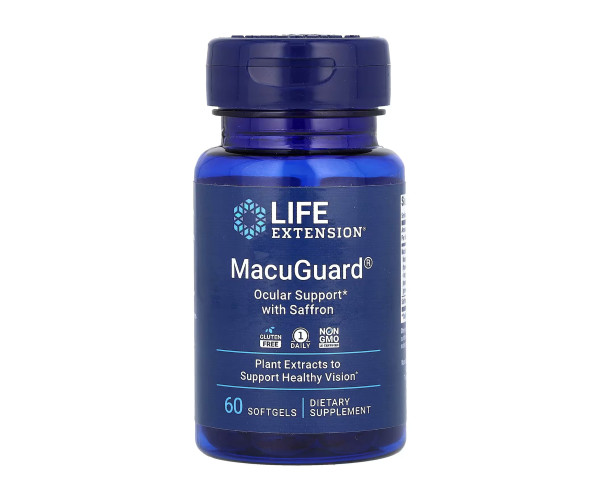 MacuGuard® Ocular Support with Saffron - 60 softgels
