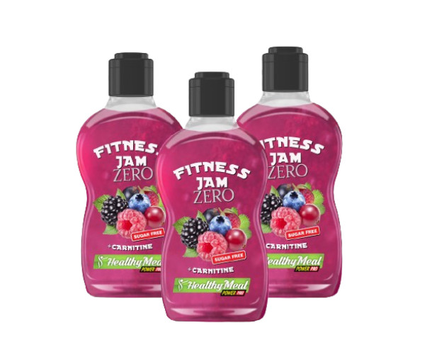 Fitnes Jam Sugar Free + L Carnitine - 200g Forest Fruit