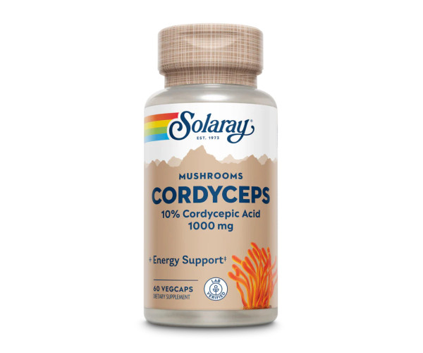 Cordyceps Mushroom Extract 500mg - 60 vcaps