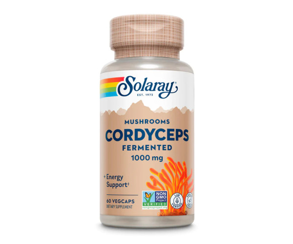 Org Grown Fermented Cordyceps 1000mg - 60 vcaps