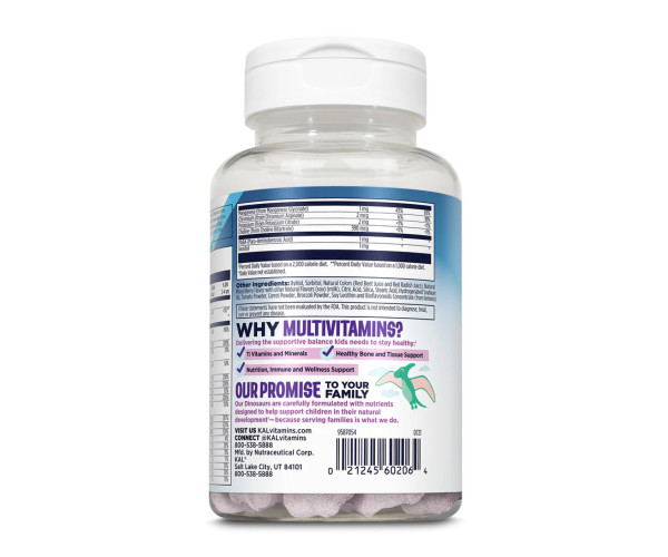 MultiSaurus - 60 chewable Mixed Berry