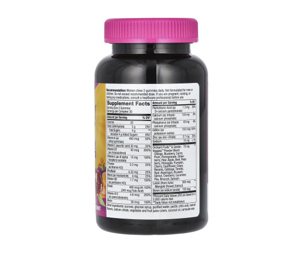 Women's 50+ Multivitamin - 60 gummies