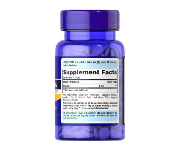 Melatonin 5mg - 120 tabs