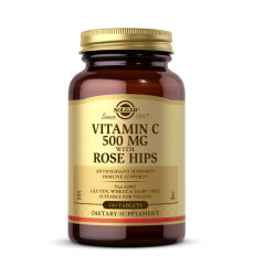 Vitamin C 500mg with Rose Hips - 100 tabs