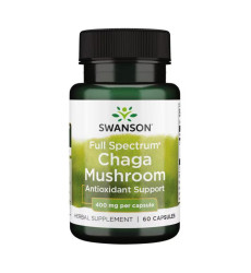 Full Spectrum Chaga Mushroom 400 mg - 60 caps
