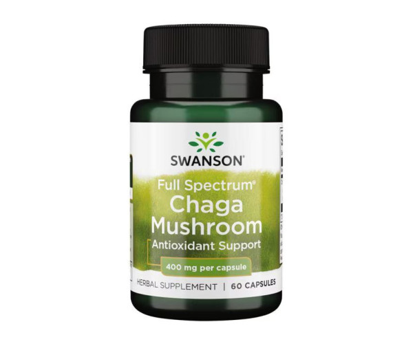 Full Spectrum Chaga Mushroom 400 mg - 60 caps